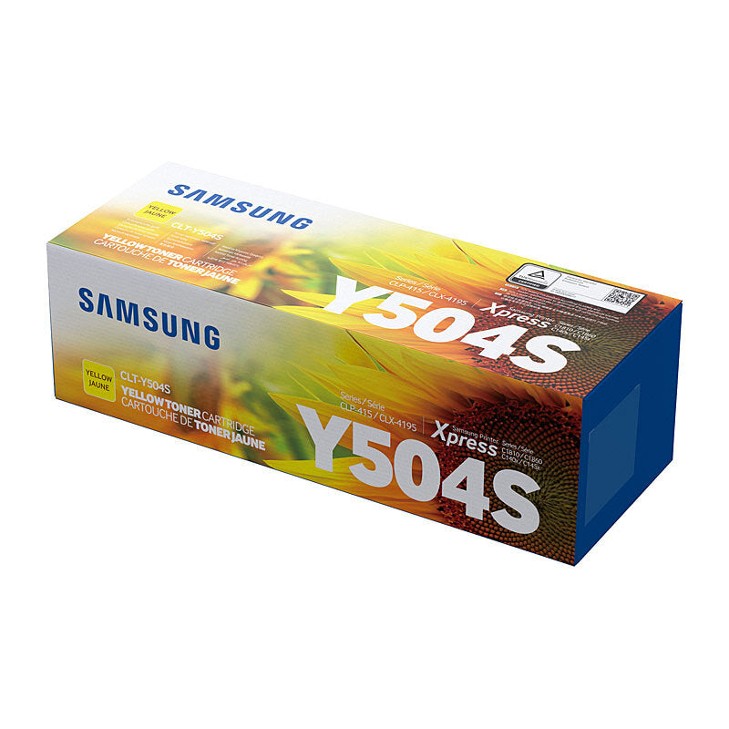 SAMSUNG SU504A CLT-Y504S YELLOW TONER CARTRIDGE CLP415 CLX4170