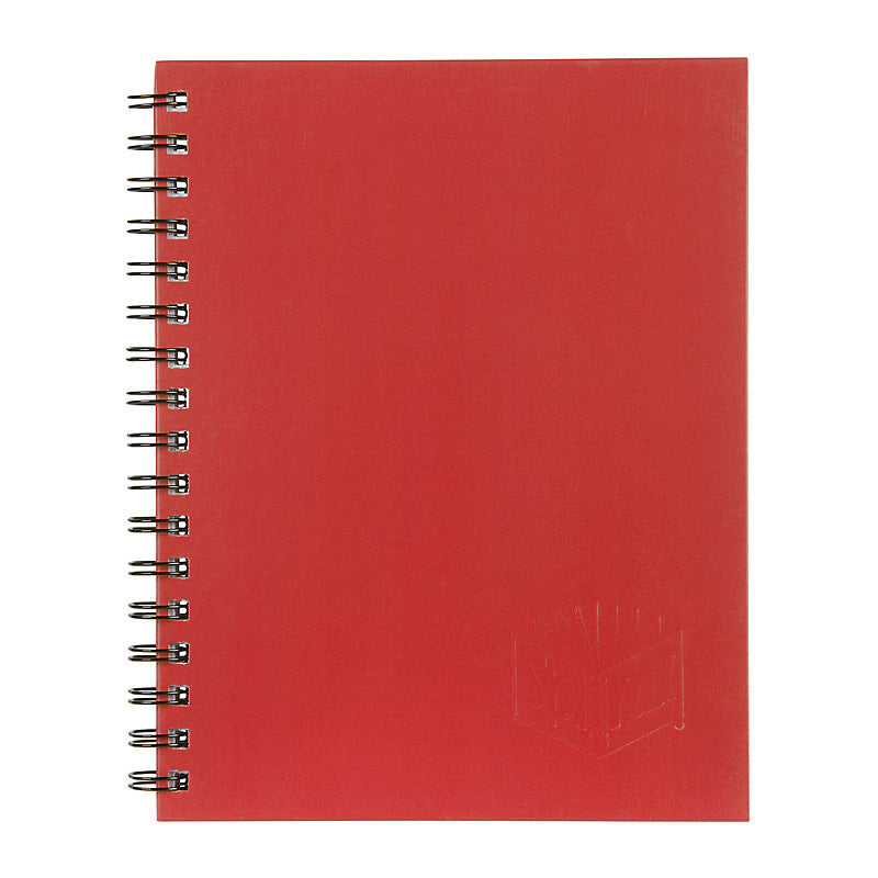 Spirax 511 Hard Cover Red Pk5