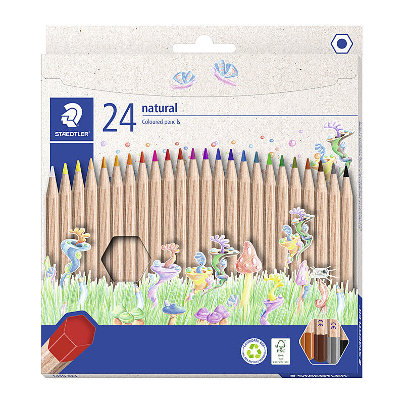 Staedtler Nat Col Pencil Bx24