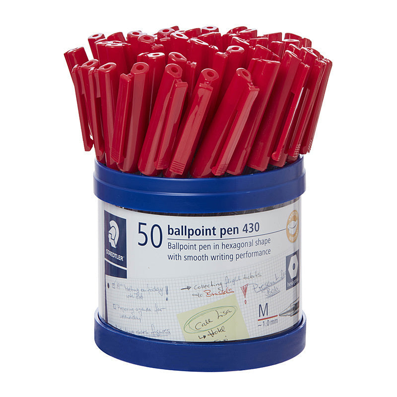 Staed Ballpoint430 MdRed Cup50