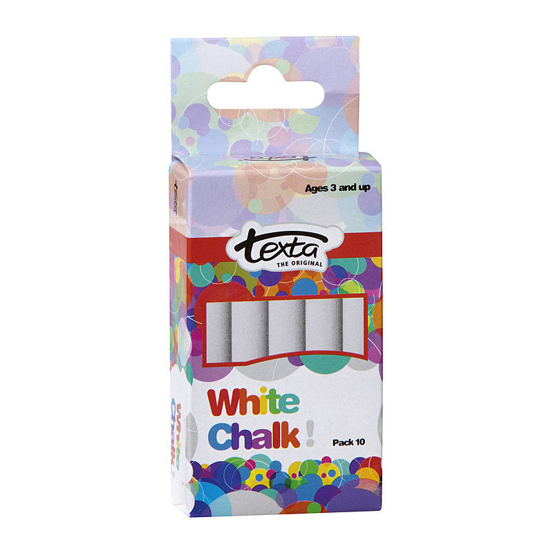 Texta Chalk White Pk10