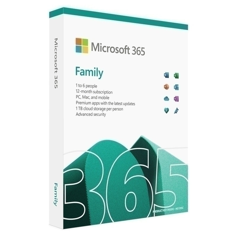 Microsoft 365 Family 1 Yr