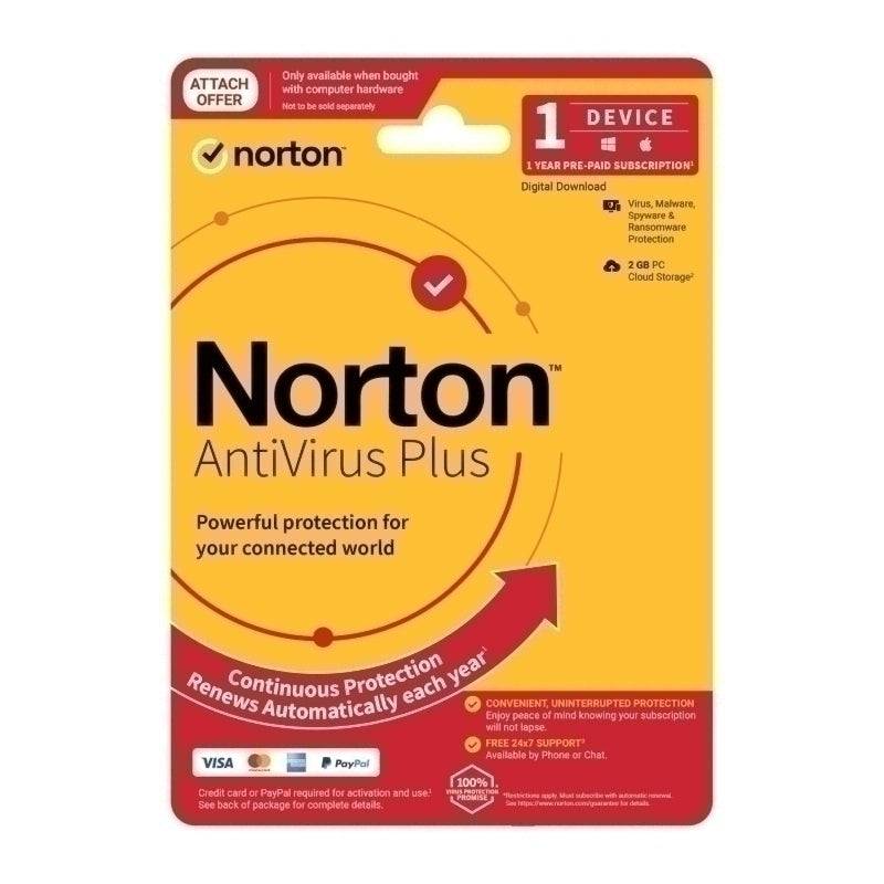 Norton AntiVirus 1U 1D KEY