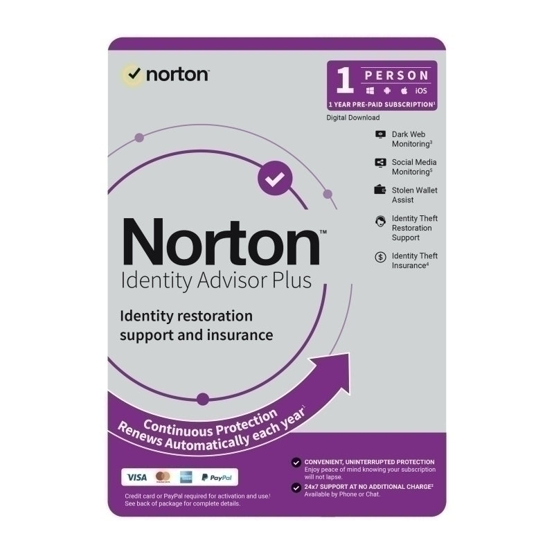 Norton Identity Adv Plus KEY
