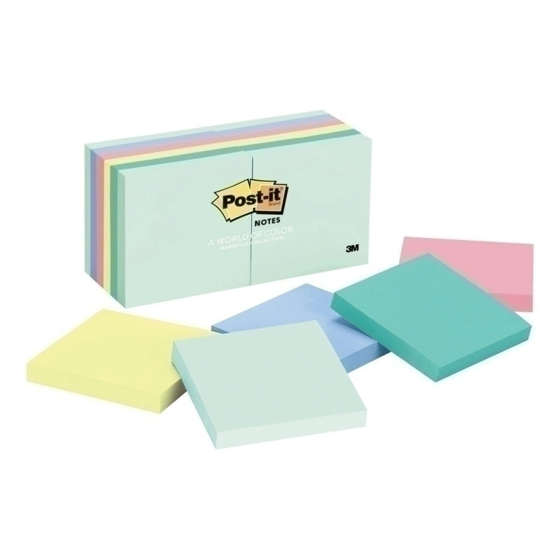 Post-It Notes 654-AST Pk12