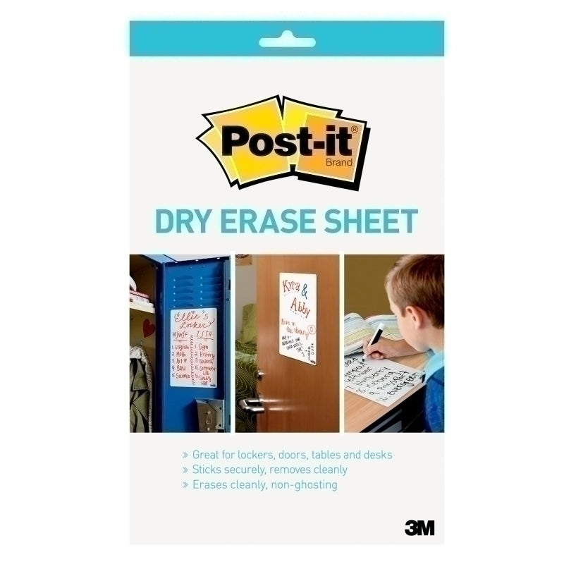 Post-It SS Dry Erase Sheet Pk3
