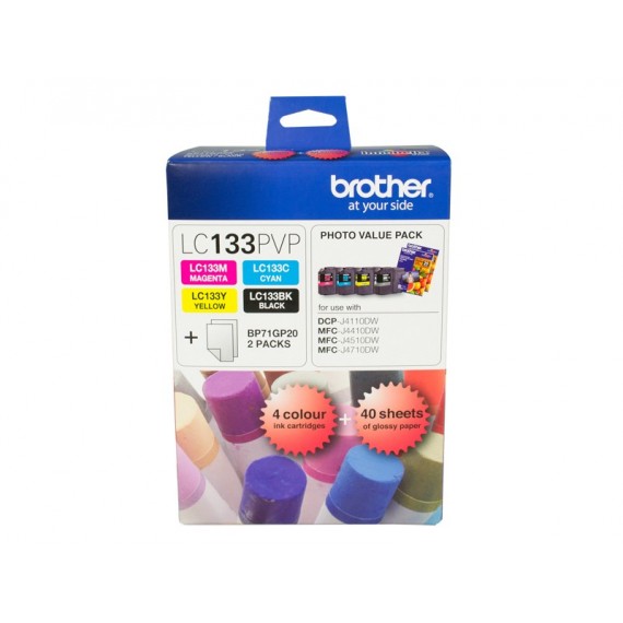 BROTHER LC133 PHOTO VALUE PACK
