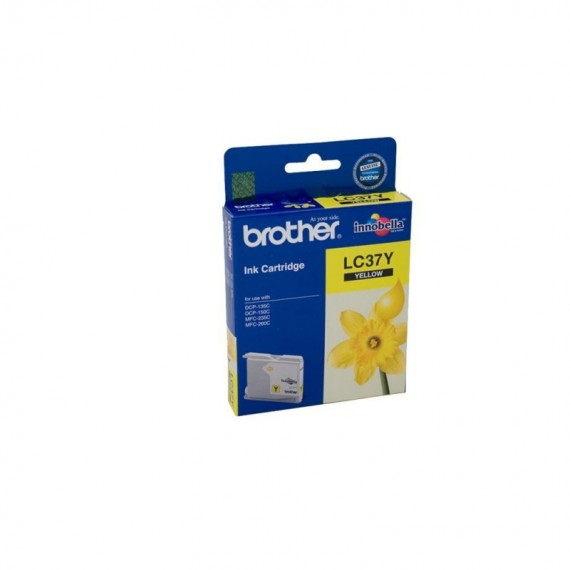 BROTHER LC37 YELLOW INK CARTRIDGE