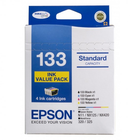 EPSON C13T133694 133 VALUE PACK WITH 2 BLACKS
